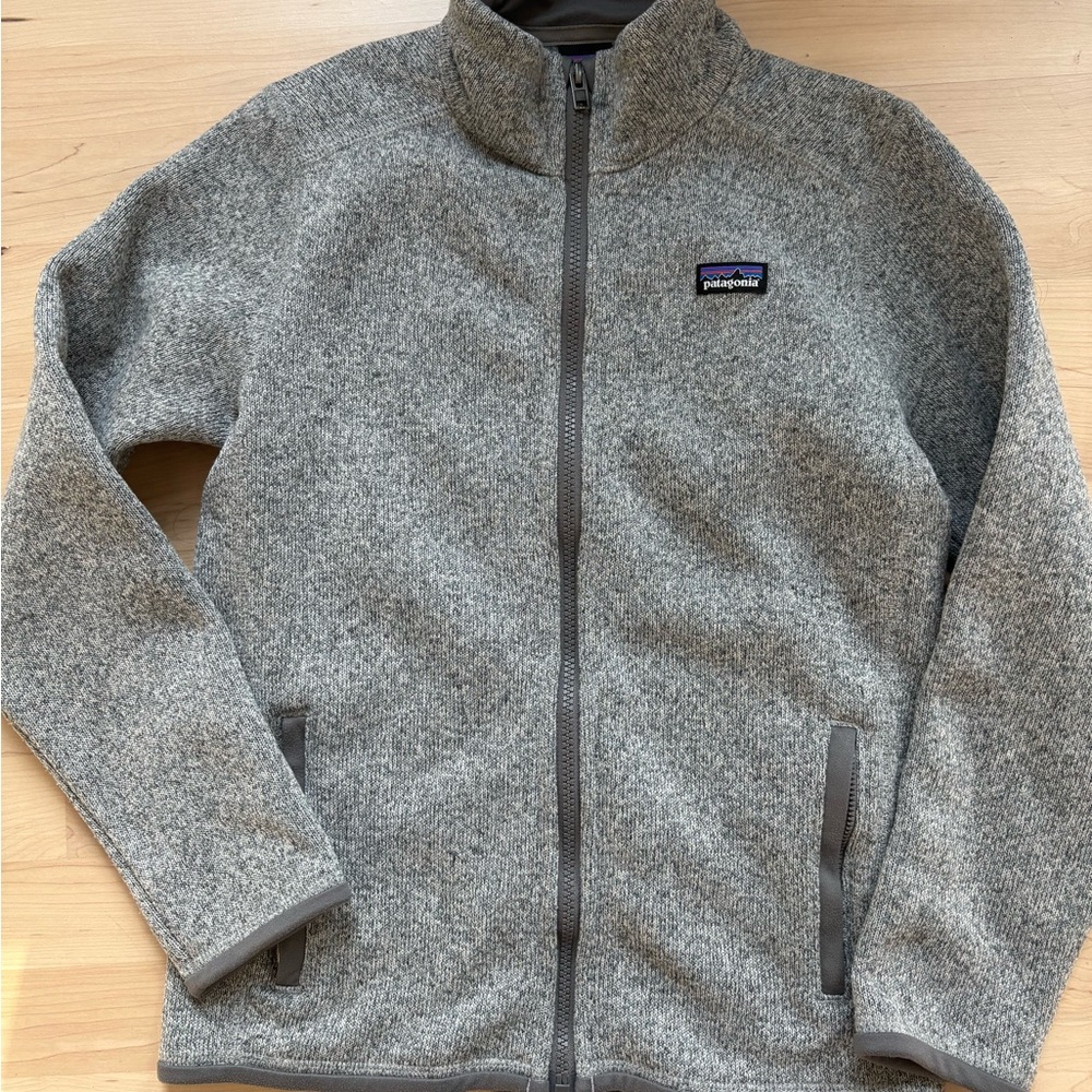 Patagonia Gray Full-Zip Jacket